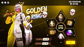 Anniversary Golden Criminal Ring|Less is More+Bonus Topup Event|Free Fire New Event | ff new event