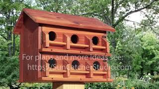 Free Purple Martin House Plans