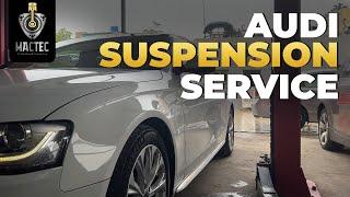 Audi Suspension Service | Mactec Automobile and Engineering #audi #suspensionandtyreservice