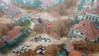 TURKEY NOW! Catastrophic Flash Floods Hit Kadirli, Cars Float, Panic Spreads!