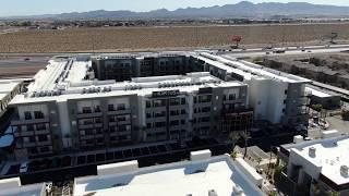 Las Vegas - KAKTUSlife Apartments - Day/Night Drone View