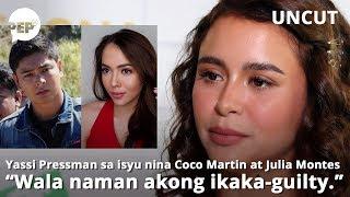 Yassi Pressman nagsalita sa pagkakadawit sa Coco Martin-Julia Montes issue | PEP Uncut