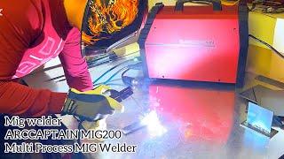 Best Multi MIG Welder ARCCAPTAIN MIG200 | Unboxing and Test