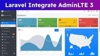 How to Integrate AdminLTE 3 in Laravel?