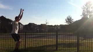 Running front flip HD