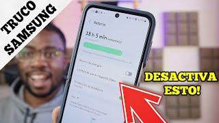 Optimiza tu Samsung y mejora la duración de la batería en 4 pasos