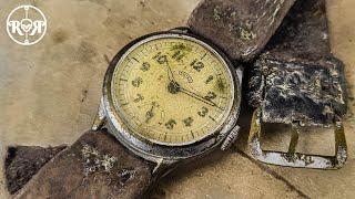 Extremely Rare Military Watch Restoration - WW2 German Trench Watch 1938