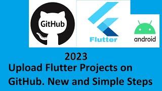 How to Upload Flutter Projects on GitHub 2023