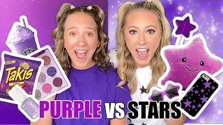 PURPLE  VS STARS ⭐️ TARGET SHOPPING CHALLENGE!