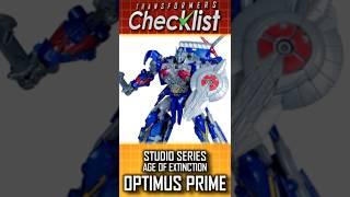  Transformers CHECKLIST: Studio Series PART 137 - Age of Extinction OPTIMUS PRIME