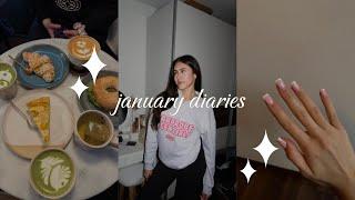 january diaries | last days of january, hair wash day, sugar cookies baking & more