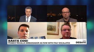 Basta Cosi! France recalls ambassador as row with Italy escalates