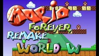 Mario Forever Remake - World W walkthrough