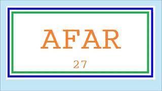 AFAR - 27