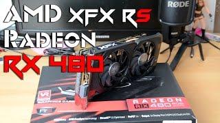 AMD Radeon xfx rs rx 480 8gb распаковка, обзор и тест в игре | unboxing, review