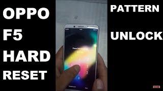 Oppo F5 (CPH1723) Hard Reset NEW METHOD