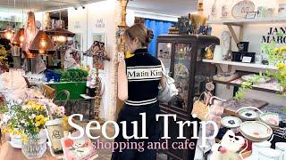 Korea vlog. Recommended spots 25Cafes, miscellaneous goods/clothing stores, gourmet food