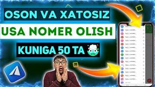 USA NOMER OLISH // CHEKSIZ XATOSIZ USA NOMER OLISH // YANGI YÒLI