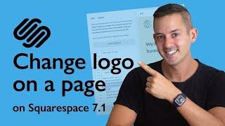 Squarespace Change Logo Color On One Page | Phil Pallen