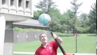 How to make a beach ball levitate