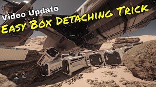 Easy Box Detaching Trick - Video Update "How To Loot A Carrack Correctly" | Star Citizen Guides 4K