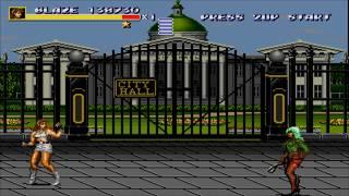 Streets of Rage 3 - City Hall - No Death Hard - Blaze