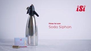 iSi Soda Siphon - How to Use