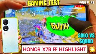 Honor X7b Free Fire Test | Honor X7b Free Fire Handcam Highlight | Honor X7b Gaming Test |