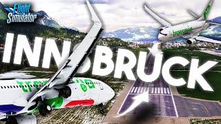 Unbelievable DOUBLE CIRCLING Landing in Innsbruck! | MSFS 2020