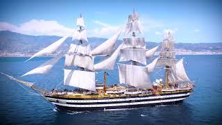 Nave Amerigo Vespucci Ship Tribute - Italian Training Ship