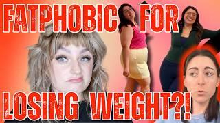 HAES Dietitian Shames Influencer for Losing 110lbs | Fat Acceptance Commentary