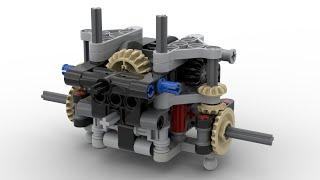 Lego technic Narrow front axle with drive