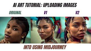 MidJourney V4 Tutorial - How to Use Reference Images || We Teach AI Art