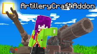 Heavy Cannon Addon - ArtilleryCraft Addon Mcpe (Minecraft Bedrock)