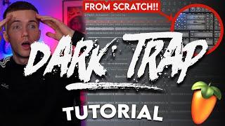 MAKING A HARD DARK TRAP BEAT FROM SCRATCH IN FL STUDIO 20