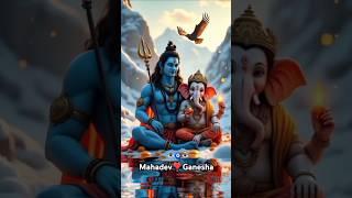 Mahdev ️ Ganesha #youtubeshorts #nexart01