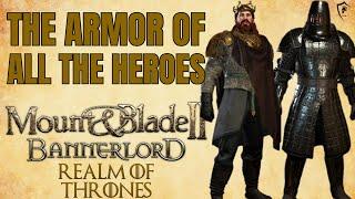 Bannerlord: Realm of Thrones - All Named Character Armor Sets