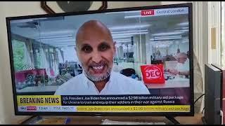 Sky News Interview with Father Vitaliy (Depaul International) & Saleh Saeed (DEC) August 26th 2022