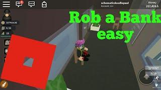 [Roblox]how to rob bank in thief life simulator