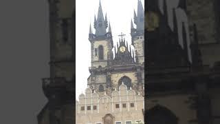 #prague  Capital of #czechrepublic #czech #praha #medieval #gothic #architecture #oldtownsquare