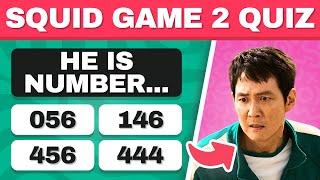 SQUID GAME 2 QUIZ | GENERAL KNOWLEDGE TRIVIA CHALLENGE 2024/2025