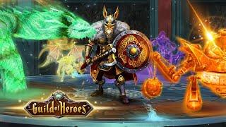 Guild of Heroes Game. Update version 1.132.4 Ultimate Skills Overload and Mana Denomination.