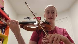 Julia Delaney's reel - Fiddle practice session, D minor pentatonic scale