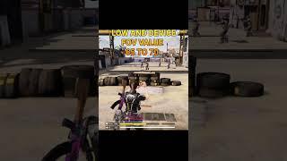 BEST FOV SETTING FOR COD MOBILE BR #shorts #codm #callofdutymobile #tips_and_tricks