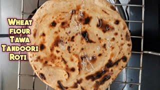 #wheat flour tawa tandoori roti#aate ki tandoori on tawa #shorts#wonderflavours