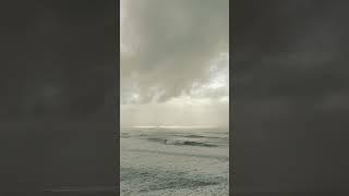 Shafts of Sunlight Fall Upon The Pacifica CA Ocean During Storm 12/28/23 #pacifica #weather