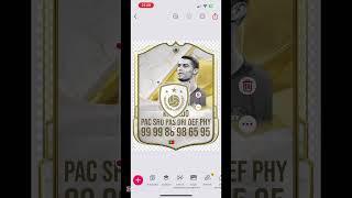 If Ronaldo got an fc icon card#fifa #ratingyourteams #football #fifaultimateteam #ultimateteam