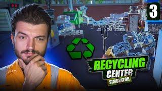 РАБОТА НА ЗАВОДЕ КИПИТ! ШКИПЕР В RECYCLING CENTER SIMULATOR [3]