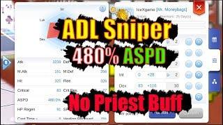 Ragnarok M Eternal Love ADL Sniper 480% ASPD