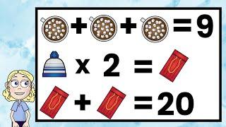 Can you solve this brain teaser? | Winter Math Puzzle For Kids